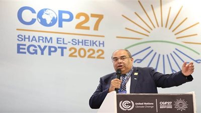 محيي الدين: حماية الأمن الدولي تقتضي مساهمة الدول المتقدمة في تمويل أهداف المناخ