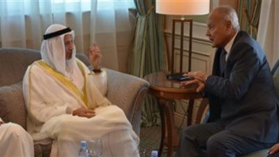 أبو الغيط يلتقي وزير خارجية الكويت قبل انعقاد قمة الجزائر