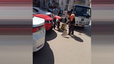 رفع 330 طن قمامة وأتربة من الشوارع والميادين بالمنصورة