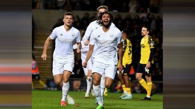 أول تعليق من محمد النني عقب تسجيله هدف في أكسفورد يونايتد