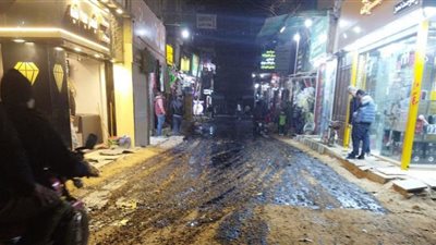 استكمال أعمال رصف شوارع أبوقرقاص بالمنيا