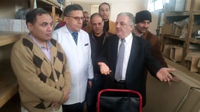 وكيل صحة الدقهلية يتفقد مستشفى بلقاس المركزي
