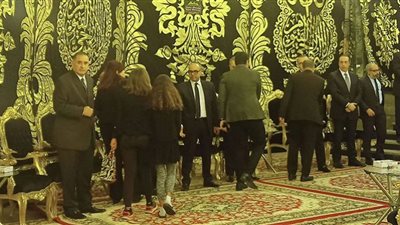 صور.. عزاء المحامي الشهير فريد الديب بمسجد عمر مكرم