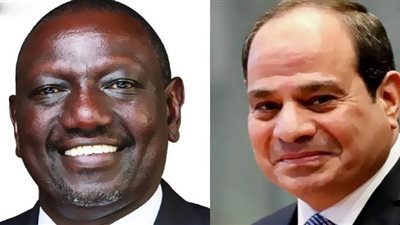 السيسي يهنئ رئيس كينيا لفوزه في الانتخابات الرئاسية