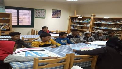 مسابقة فنية عن ثورة 25 يناير بمركز شباب بندار الرملية بجرجا