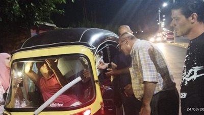 مصادرة 50 شيشة و10 سماعات في حملة لحي شرق المنصورة