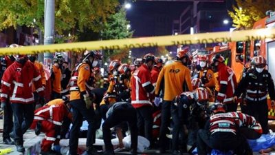 ارتفاع حصيلة قتلى حادث الهالوين بكوريا الجنوبية إلى 150 شخصًا