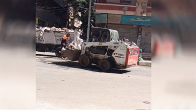 رفع 290 طن قمامة وأتربة من شوارع وميادين المنصورة