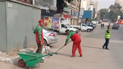 نائب محافظ القاهرة تتابع مجهودات حى البساتين