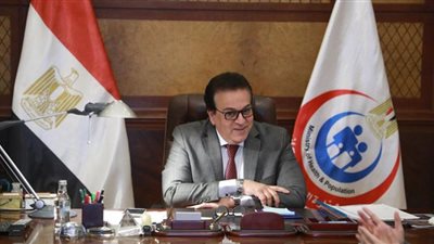 وزير الصحة يستقبل رئيس شركة BGI المتخصصة في دراسات التسلسل الجيني