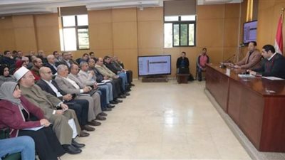 تفعيل وحدة البنية المعلوماتية وربطها بالمركز الوطني بني سويف