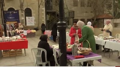 افتتاح معرض للنساء في القدس للأشغال اليدوية.. شاهد