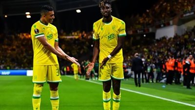 نانت يتعادل سلبيًا مع ليون في الشوط الأول بالدوري الفرنسي