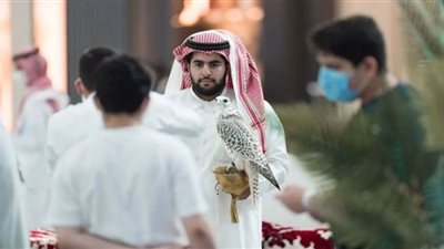 25 جناحًا و18 دولة مشاركين في معرض الصقور بالسعودية (صور)