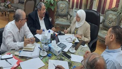 نائب محافظ القاهرة تبحث مشروعات تطوير شبكة الصرف الصحي بالمقطم