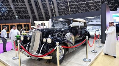 «إكسبو الحج» يعرض سيارة الملك عبدالعزيز المستخدمة في الإشراف على المناسك