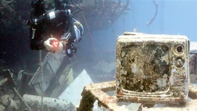 حقيقة تحول موقع حطام «سالم إكسبريس» لبؤرة أشباح.. فيديو