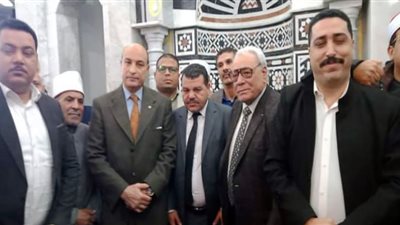 ب2.3 مليون جنيه..افتتاح مسجد بعد إحلاله وتجديده ببني سويف