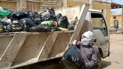 مدينة القصاصين الجديدة تتابع أعمال النظافة والإنارة