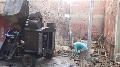 مواصلة التصدى للبناء المخالف بالإسماعيلية