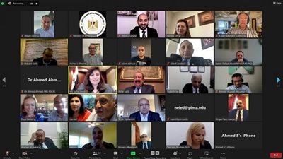 وزيرة الهجرة تلتقي أبناء الجالية المصرية بأمريكا لمناقشة أوضاعهم