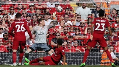 ليفربول يهين بورنموث ويمزق شباكه بتسعة أهداف نظيفة في الدوري الإنجليزي
