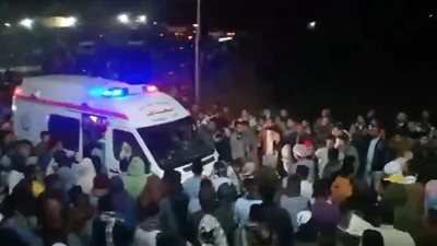 جنازة مهيبة لشاب من بني سويف قتل غدرًا في محافظة الدقهلية