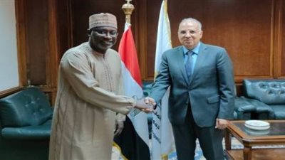 وزير الرى يبحث تعزيز التعاون مع نيجيريا فى مجال المياه