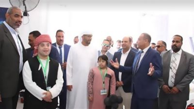وفد مؤسسة زايد العليا لأصحاب الهمم يصل مطروح