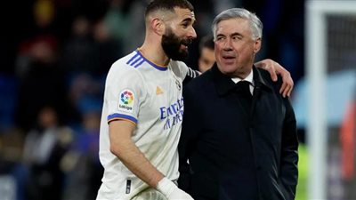 أنشيلوتي: كأس العالم ليس سبب غياب بنزيما عن ريال مدريد