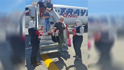 مطار مرسى علم الدولى يستقبل 15 رحلة طيران