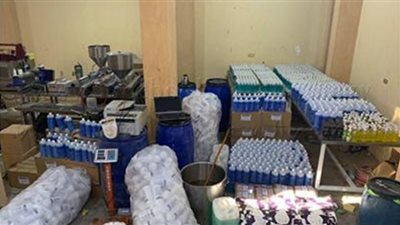 ضبط مصنع بدون ترخيص بالقاهرة