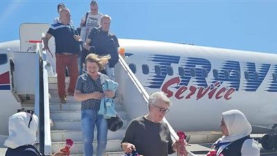 مطار مرسى علم يستقبل 11 رحلة طيران دولية