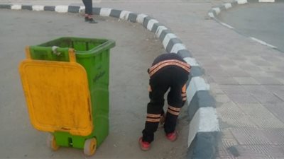 رفع 310 طن قمامة وأتربة من شوارع وميادين المنصورة
