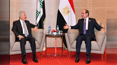 الرئيس السيسي يلتقي نظيره العراقي