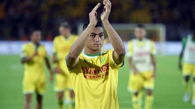 مصطفى محمد يسجل أول أهدافه بالدوري الفرنسي في شباك تولوز