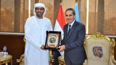 محافظ الغربية يستقبل الأمين العام لمؤسسة زايد لافتتاح مركز شباب طنطا