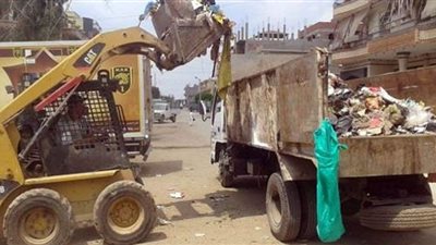 رفع 528 طن قمامة وإزالة 95 حالة إشغال طريق بالواسطى
