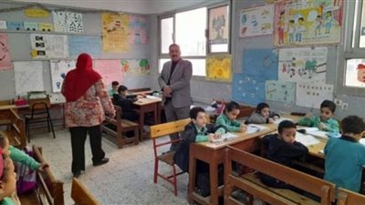 زيارة ميدانية لمدير التربية والتعليم لمدارس شرق المحلة بالغربية