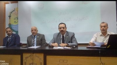 تغيرات المناخ وأثرها على القارة الأفريقية.. ورشة عمل بجامعة أسوان