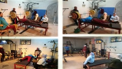 إستمرار تدريب أعضاء المشروع القومي للموهبة والبطل الأوليمبي بالشرقية