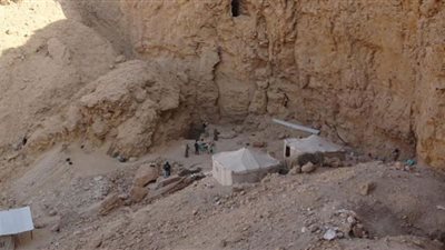 الكشف عن مقبرة ملكية بمنطقة الوديان الغربية بالأقصر