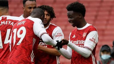 ساكا والنني يعودان لـ تدريبات آرسنال