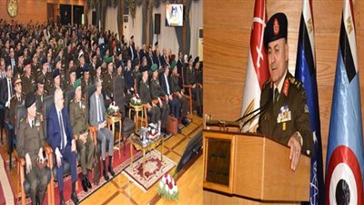 رئيس الأركان يشهد مناقشة البحث الرئيسي لأكاديمية ناصر العسكرية للدراسات العليا.. صور