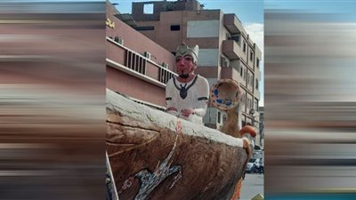 إزالة تمثال فرعوني أثار الجدل والسخرية في أسيوط