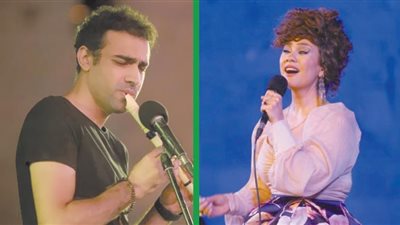 لينا شاماميان ومدحت ممدوح إطلالة إبداعية مميزة فى «المحكى»