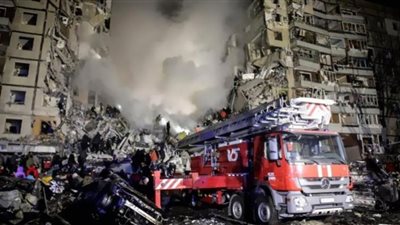 ارتفاع أعداد ضحايا الهجوم الروسي على مبنى سكني في أوكرانيا