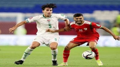 تعادل سلبي بين منتخب البحرين وعمان في الشوط الأول