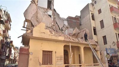 مصرع وإصابة 3 أشخاص إثر انهيار منزل بالدقهلية