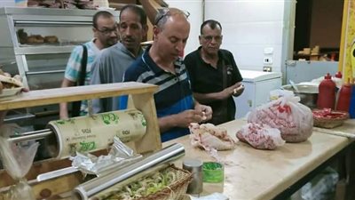 تحرير محاضر إدارة نشاط بدون ترخيص في حملات رقابية بالمطاعم والكافيهات بسمسطا